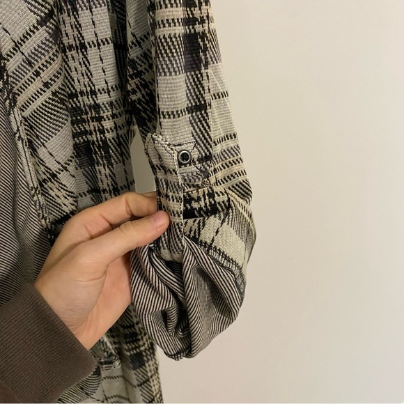 Torrid Plaid Open Front Cardigan Sweater size 4X - Picture 6 of 9